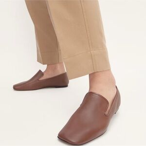 NEW Everlane Brown Leather Day Loafer Size 7